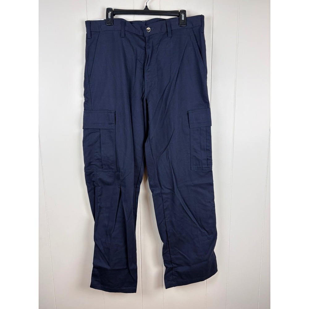 2 Pairs Big Bill FR Cargo Pants Mens 36x32 Navy Westex UltraSoft NFPA 2112 NWT